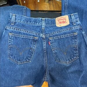 Vintage Levi's Dark Blue Straight Jeans